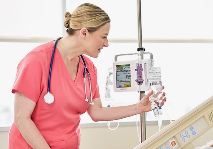 hcp adjusting infusion pump bag